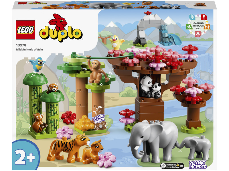 LEGO DUPLO Town 10974 Ázsia vadállatai