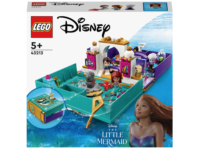 LEGO Disney Princess 43213 A kis hableány mesekönyv