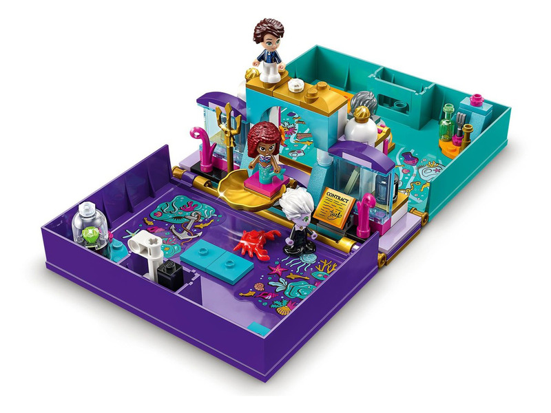 LEGO Disney Princess 43213 A kis hableány mesekönyv kép nagyítása