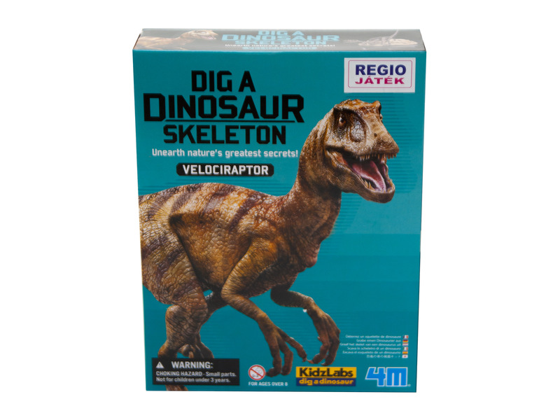 4M dinoszaurusz régész készlet - velociraptor kép nagyítása