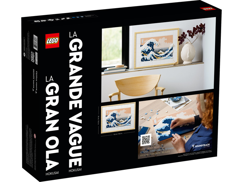 LEGO ART 31208 Hokuszai – A nagy hullám kép nagyítása
