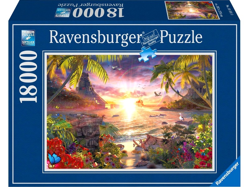 Ravensburger: Puzzle 18 000 db - Édenkert kép nagyítása