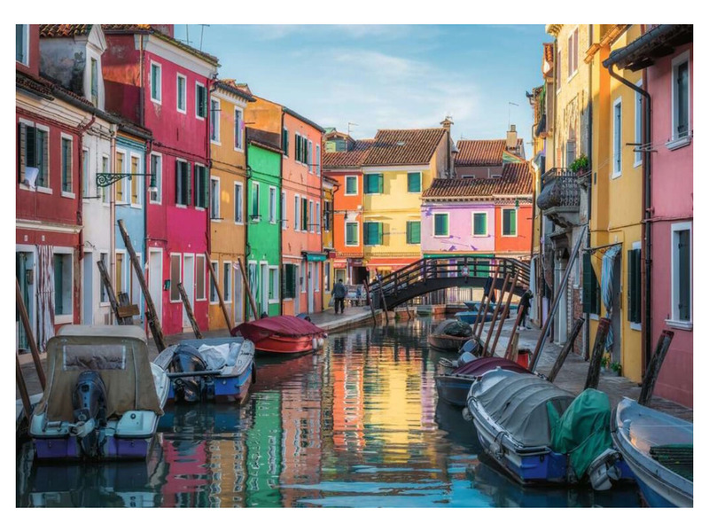 Puzzle 1000 Pezzi Ravensburger Burano Italia - 70x50 Cm, Per Adulti E Bambini Da 14 Anni
