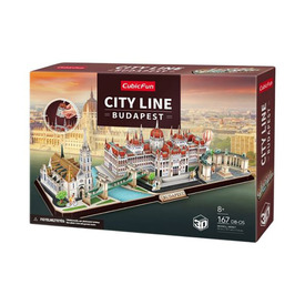 3Dimenziós puzzle City Line Budapest