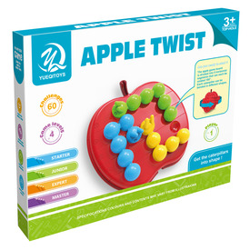 Kukacok az almában - logikai játék