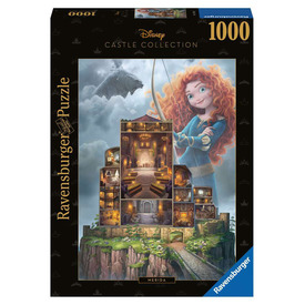 Puzzle 1000 db - Disney kastély Merida