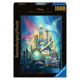 Ravensburger Puzzle 1000 db - Disney kastély Ariel