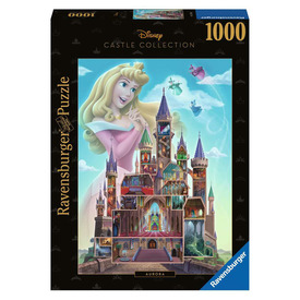 Ravensburger Puzzle 1000 db - Disney kastély Csipkerózsika