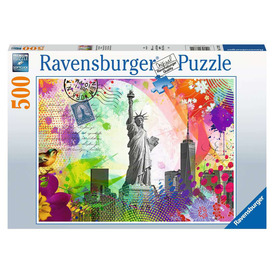 Ravensburger Puzzle 500 db - Képeslap New York