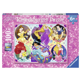 Ravensburger Puzzle 100 db - Disney Hercegnők 2
