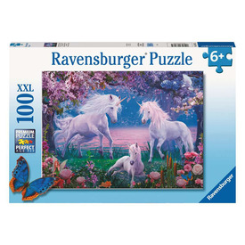 Ravensburger Puzzle 100 db - Csodás egyszarvúak