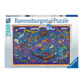 Ravensburger Puzzle 2000 db - Csillagképek
