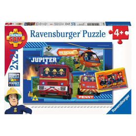 Ravensburger Puzzle 2x24 db - Tűzoltó Sam