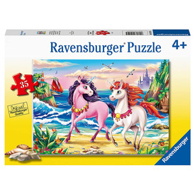 Ravensburger Puzzle 35 db - Tengerparti unikornis