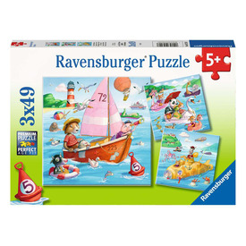 Ravensburger Puzzle 3x49 db - Vízen