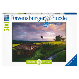 Ravensburger Puzzle 500 db - Rizsföld Balin