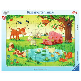 Ravensburger Puzzle 42 db - Állatkölykök