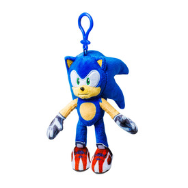 Sonic akasztós plüss figura 15cm