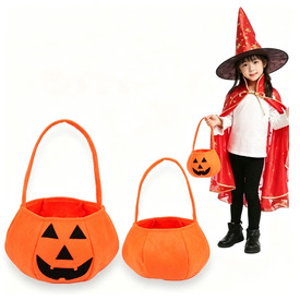 Halloweeni tökfejes táska 22cm