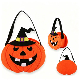 Halloweeni tökfejes táska 20cm