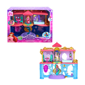 Disney hercegnők - Ariel dupla palot mini hercegnővel
