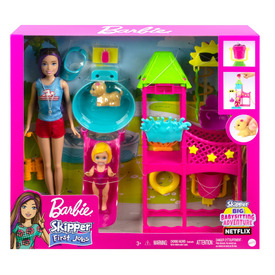 Barbie Skipper first jobs - vízipark játékszett