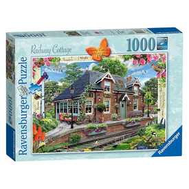 Puzzle 1000 db - Vidéki házikó