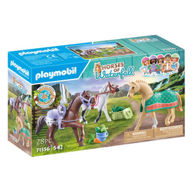 Playmobil Lovas szett: Morgan, Quarter & Shagya