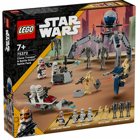 LEGO Star Wars Tm 75372 Klónkatona és harci Droid harci csomag