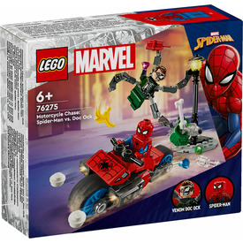 LEGO Super Heroes Marvel 76275 Motoros üldözés: Pókember Vs. Doc Ock