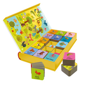 15 kis könyv okos gyerekeknek mágneses dobozban- Kedvenc állataim