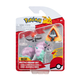 Pokémon 3 db-os figura csomag - Snorunt, Pikipek, Galarian Ponyta