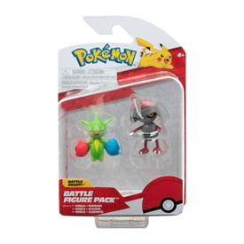 Pokémon figura csomag - Pawniard & Roselia 5 cm