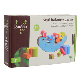 Jouéco® - Fóka egyensúlyozó játék, 20 db-os