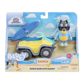 Bluey Készlet Beach Jármű