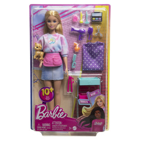 Barbie Malibu stylist játékszett