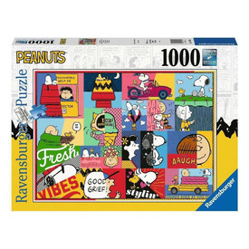 Puzzle 1000 db - Snoopy