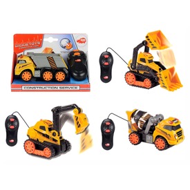 Dickie távirányítós munkagép - 13 cm, többféle