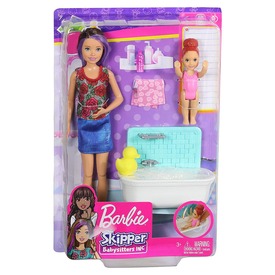 Barbie: bébiszitter játékkészlet - 29 cm, többféle
