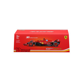 Bburago 1 /24 F1 versenyautó - Ferraeri SF24 /Leclerc sisakkal