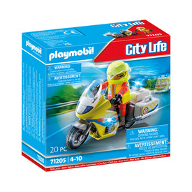Playmobil City Life 71205 Mentőmotor villogó fénnyel