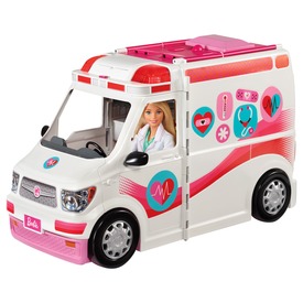 Barbie: mentőautó készlet