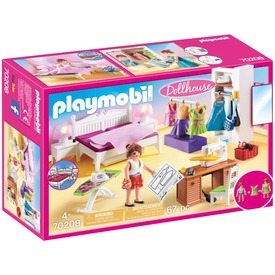 Playmobil Hálószoba varrósarokkal 70208
