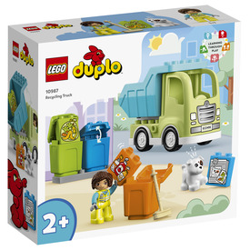 LEGO DUPLO Town 10987 Szelektív kukásautó