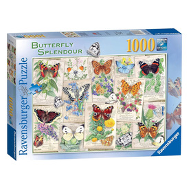 Puzzle 1000 db - Csodás pillangók