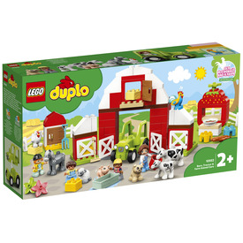 LEGO DUPLO Town 10952 Pajta, traktor és állatgondozás a farmon