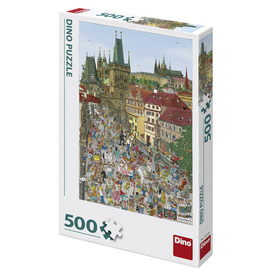 Puzzle 500 db - Tower híd