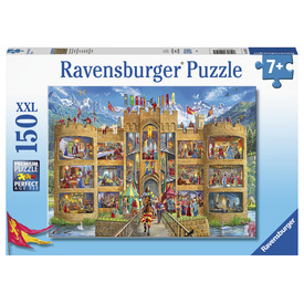 Ravensburger: Puzzle 150 db - Lovagi kastély