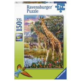 Ravensburger: Puzzle 150 db - Színes szavanna