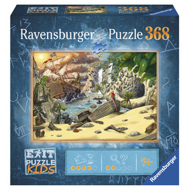 Ravensburger Puzzle Exit Kids 368 db - Kalózok kincse